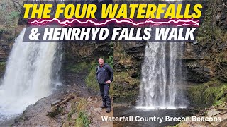 The Four Waterfalls Walk  Henrhyd Falls  Brecon Beacons  Wales [upl. by Langer]