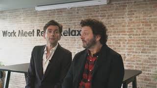 Michael Sheen and David Tennant Are An Old Married Couple [upl. by Eugnimod516]