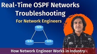 RealTime OSPF Troubleshooting  How to troubleshoot OSPF network [upl. by Loydie459]