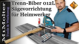 Stichsägetisch TrennBiber 012L  Vorstellung und Werkzeugtest von M1Molter [upl. by Bain]