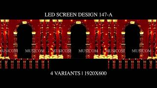 343 Led screen Design 147 A  Led Mapping By Musicom [upl. by Kila]