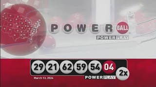 Powerball March 13 2024 [upl. by Lucilia694]