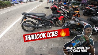 LCV8 THAILOOK 🇹🇭  XSeries Tubeless Rim Alloy 🔥 amp Gearbox IKK Sr1 MANTUL 🚀 [upl. by Llertnom]