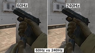 60hz vs 144hz vs 240hz ¿HAY DIFERENCIA  MONITORES GAMING [upl. by Ennirak]