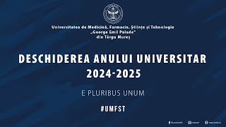 Festivitatea de deschidere a anului universitar 2024  2025 [upl. by Eerdna]