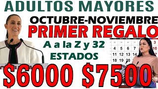 🎁Primer REGALO X Claudia Sheinbaum y Ariadna Montiel para Adultos Mayores 60007500 ¡AMLO se va [upl. by Yzzik92]