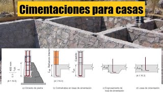 Requisitos fundamentales en cimentaciones de casas [upl. by Eiboj]