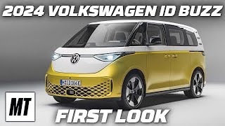 2024 Volkswagen ID Buzz First Look  MotorTrend [upl. by Adnaram530]