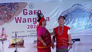 Dhaka Garo Wangala 2024 Cover Dance Couple [upl. by Rocher]