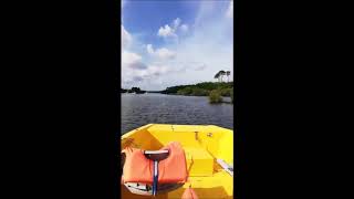 Le tour du lac de Biscarrosse en barque [upl. by Moseley]