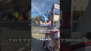 CRYSTAL PALACE vs SPURS 271024 MATCHDAY MINI VLOG 🎥⚽️premierleague tottenham football [upl. by Rianna212]