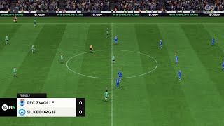 PEC Zwolle vs Silkeborg IF 09072024 Club Friendlies EA FC 24 [upl. by Tdnerb]