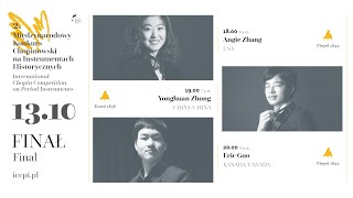 2nd International Chopin Competition on Period Instruments final round 13102023 [upl. by Yenreit]