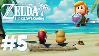 Level 4  Anglers Tunnel  The Legend of Zelda Links Awakening 100 Walkthrough Part 5 [upl. by Quint]