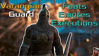 Varge Simpson  FEATS EMOTES EXECUTIONS For Honor [upl. by Oeniri]