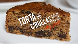 Torta de Ciruelas muy fácil de preparar [upl. by Ahsoyek753]