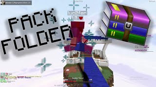 The BEST Bedwars Pack Folder of 2023 RARE PACKS [upl. by Largent]