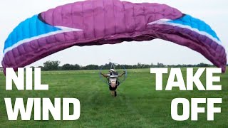 Nil Wind Take Offs  Top Tips for Paramotoring [upl. by Wolf436]