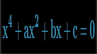 How To Solve The Quartic Equation [upl. by Ari]