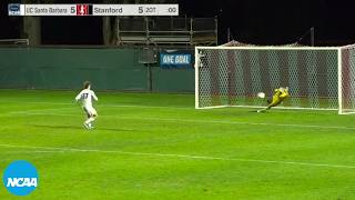 Stanford vs UCSB Full PK shootout in 2024 NCAA mens second round [upl. by Cello557]