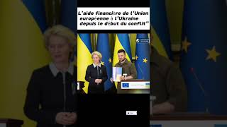 🚨🌍Guerre en Ukraine  Les montants colossaux des aides européennes dévoilésquot [upl. by Mahalia]