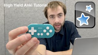 High Yield Anki Tutorial settings cards addons controller  AnKing deck [upl. by Yzzo]