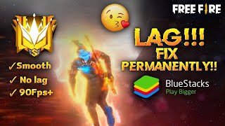 BLUESTACKS LETEST LAG FIX  OPTIMIZE FOR LOW END PC  90 FPS [upl. by Xeno]