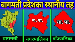 बागमती प्रदेशका स्थानिय तह  Bagmati Province  Local Level of Bagmati province  Bagmati Pradesh [upl. by Quickman]