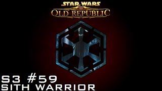 Star Wars The Old Republic  SITH WARRIOR Level 55  S3 Episode 59 Companion Talk Part 3 [upl. by Rogozen669]