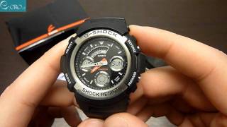 CASIO GShock Mens Watch AW5901AER  Eorogr [upl. by Ecnatsnok]