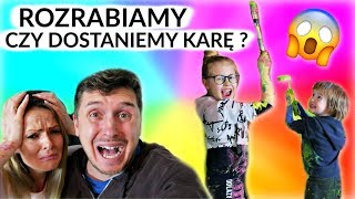 RODZICÓW NIE MA W DOMU 😁 WOLNE OD SZKOŁY👍ROZRABIAMY 😱 CZY DOSTANIEMY KARĘ ⁉️ [upl. by Worra192]