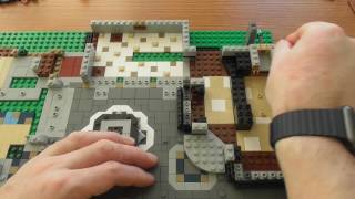 Bulding Lego Creator Assembly Square 10255 Part 2 [upl. by Yeldua705]