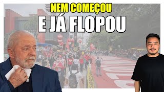 Vexame agendado Esquerda convoca ato contra Bolsonaro na Av Paulista e é humilhada [upl. by Ahseyi]