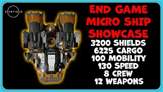 The Blister Beetle Micro Class C Ship Showcase  Starfield Micro Ships [upl. by Danit791]