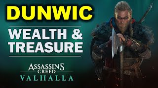 Dunwic Wealth amp Treasure Chests Location  East Anglia  AC Valhalla [upl. by Filip]