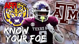 Know Your Foe LSU Tigers vs Texas AampM Aggies Preview [upl. by Anilegnave]