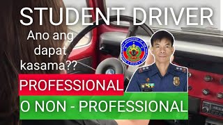 TOP 2 VIDEO NI COL BOSITA STUDENT DRIVER LICENSE  CERTIFICATE 🇵🇭  OR EXPIRATION RSAP  MOTOPAPS [upl. by Trubow]