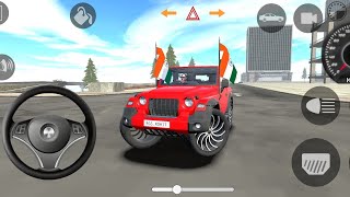 Dollar Song Modified Red Thar 😈  Indian Cars Simulator 3D  shorts shortsfeed [upl. by Krystalle]