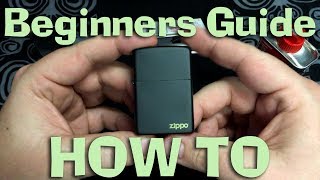 Zippo Lighter  Beginners Guide  How To Use  Unboxing [upl. by Asereht223]