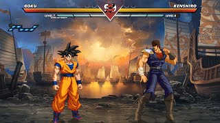 GOKU vs KENSHIRO  The most insane fight❗🔥 [upl. by Mohr]