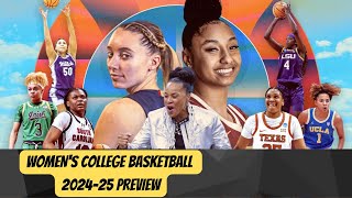 Womens College Basketball 2024 25 Preview womensbasketball collegebasketball FinalFour sports [upl. by Coleman]