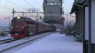 Di3616 from Norwegian Railway Museum leaving Trondheim [upl. by Odracir]