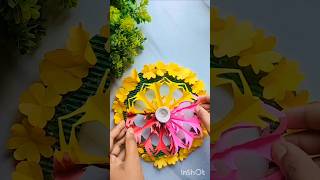 Homemade paper craft easy wall hanging craft DIY WALL ART wallhanging art love fun youtube [upl. by Nobie]