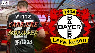 FIFA 22  CARRIERE MANAGER  BAYER LERVERKUSEN  LÉPOPÉE PILLENDREHER  1 [upl. by Niki]