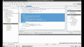 JSPs and Servlets Tutorial 14  Using jspInit and InitParams [upl. by Rawley361]