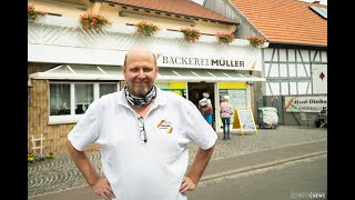 Grebenhain Ein veganes und mehlfreies Brot in der Bäckerei Müller [upl. by Zedekiah]