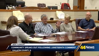 Gallatin County Board faces backlash reverses decision on Juneteenth after heated debate [upl. by Keener]