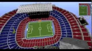 Minecraft Tour Nou Camp w download link [upl. by Kenny269]