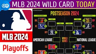 MLB Playoffs Picture 2024  MLB standings 2024  MLB wild Card  MLB Postseason 2024  MLB standings [upl. by Nlycaj]