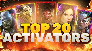 Top 20 Poison Burn amp Bomb ACTIVATORS Ranked 20 to 1 [upl. by Arihsay573]